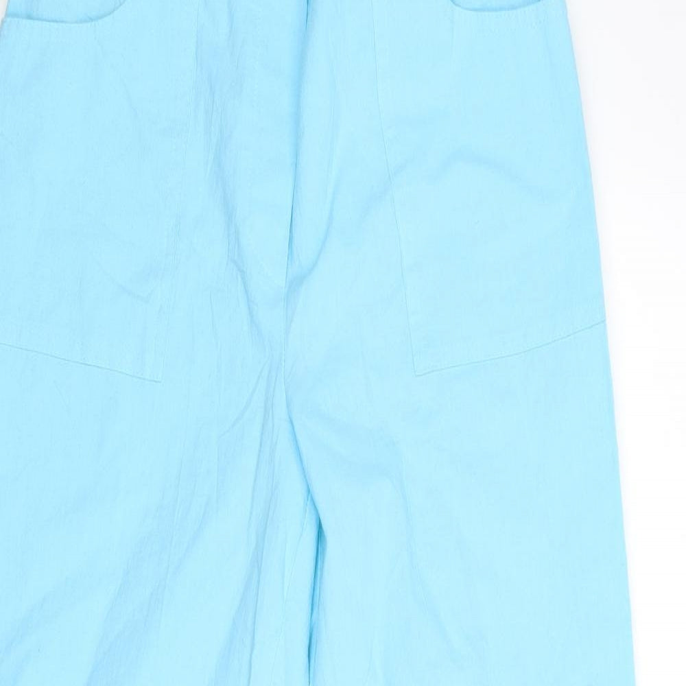 DASH Womens Blue   Trousers  Size 12 L28 in