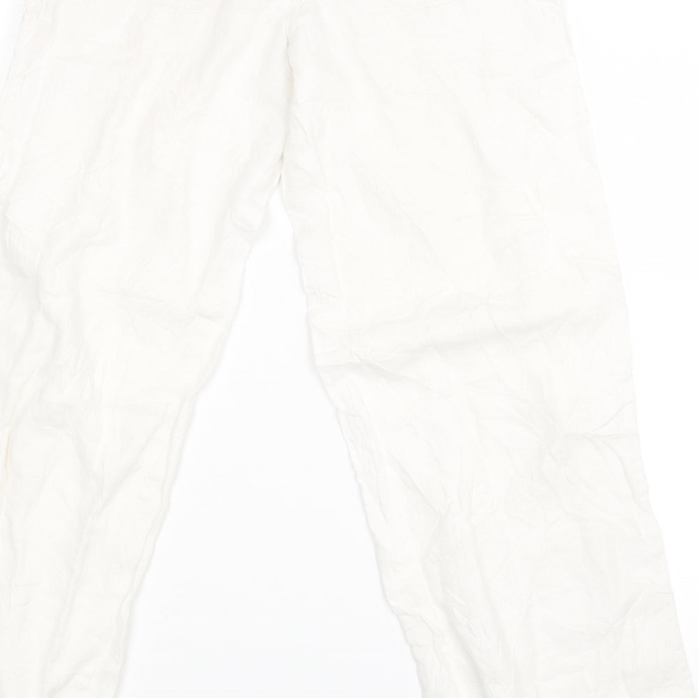 Atmosphere Womens White   Trousers  Size 8 L28 in