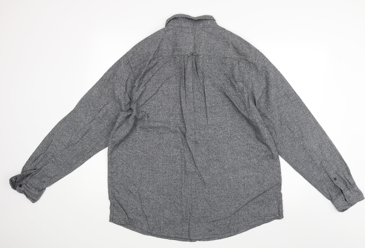 Primark Mens Grey    Button-Up Size 2XL