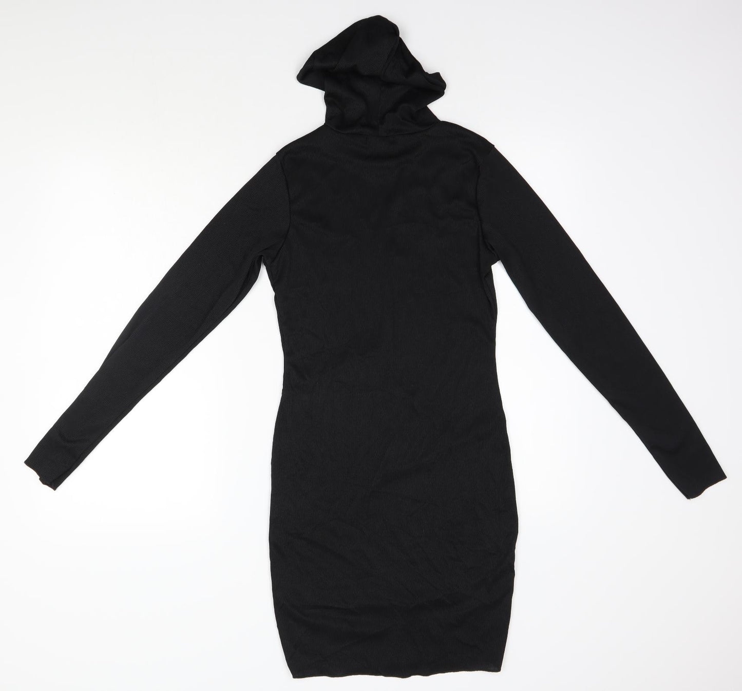 PRETTYLITTLETHING Womens Black   Pencil Dress  Size 12