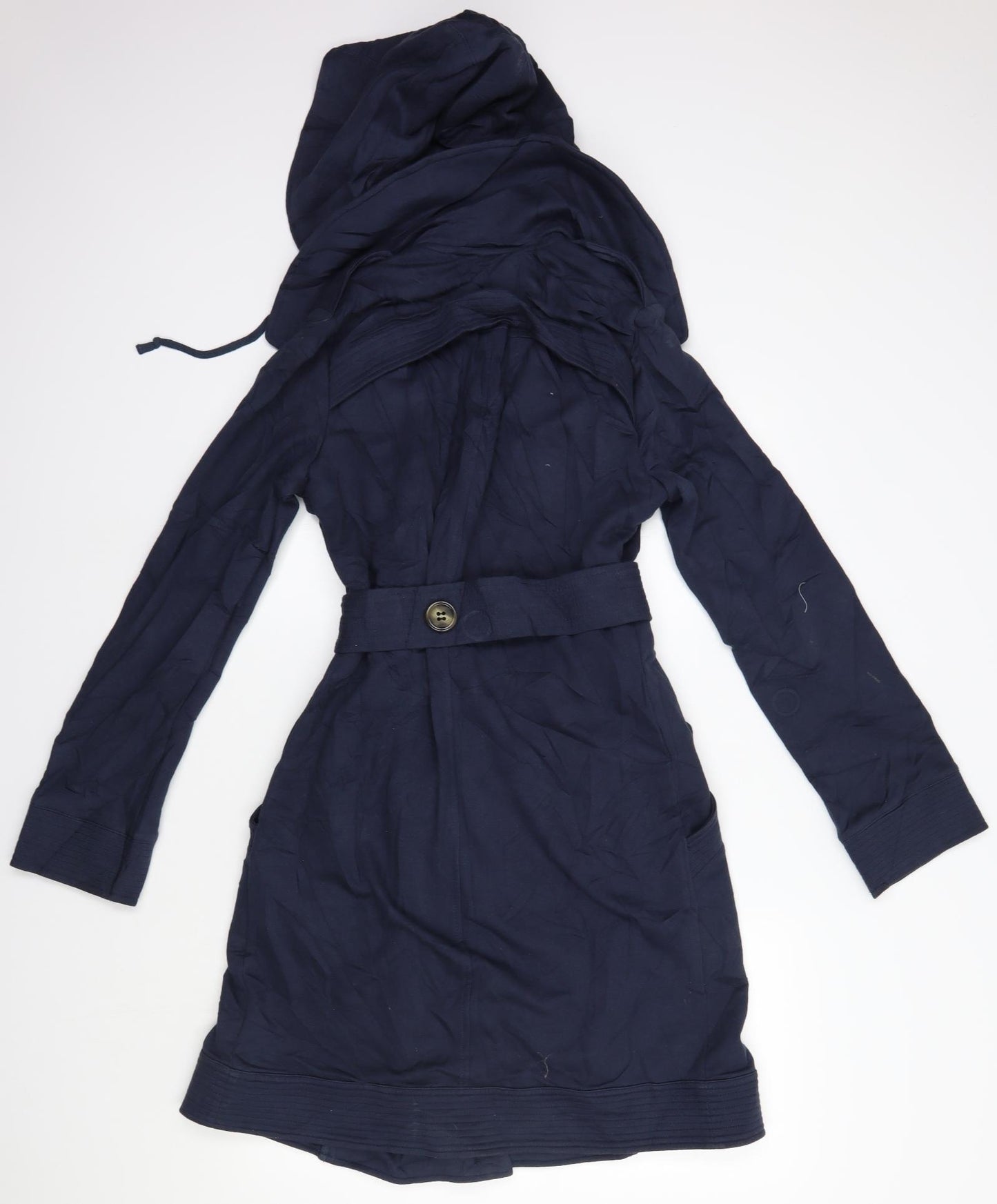 Mike & Chris Womens Blue   Overcoat Coat Size S