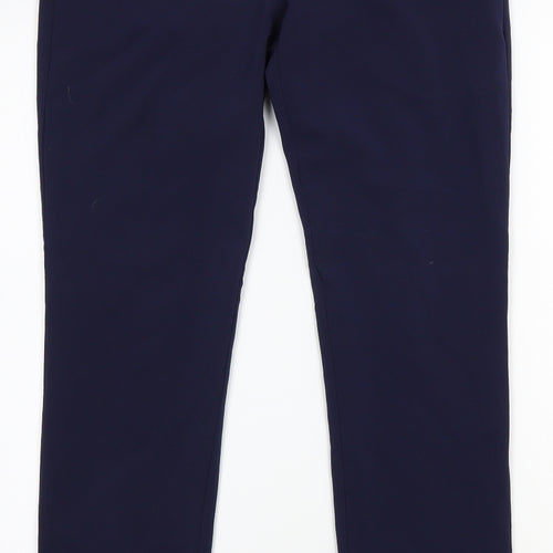 oodji Womens Blue   Trousers  Size 10 L26 in