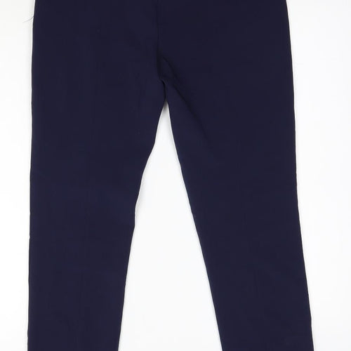 oodji Womens Blue   Trousers  Size 10 L26 in