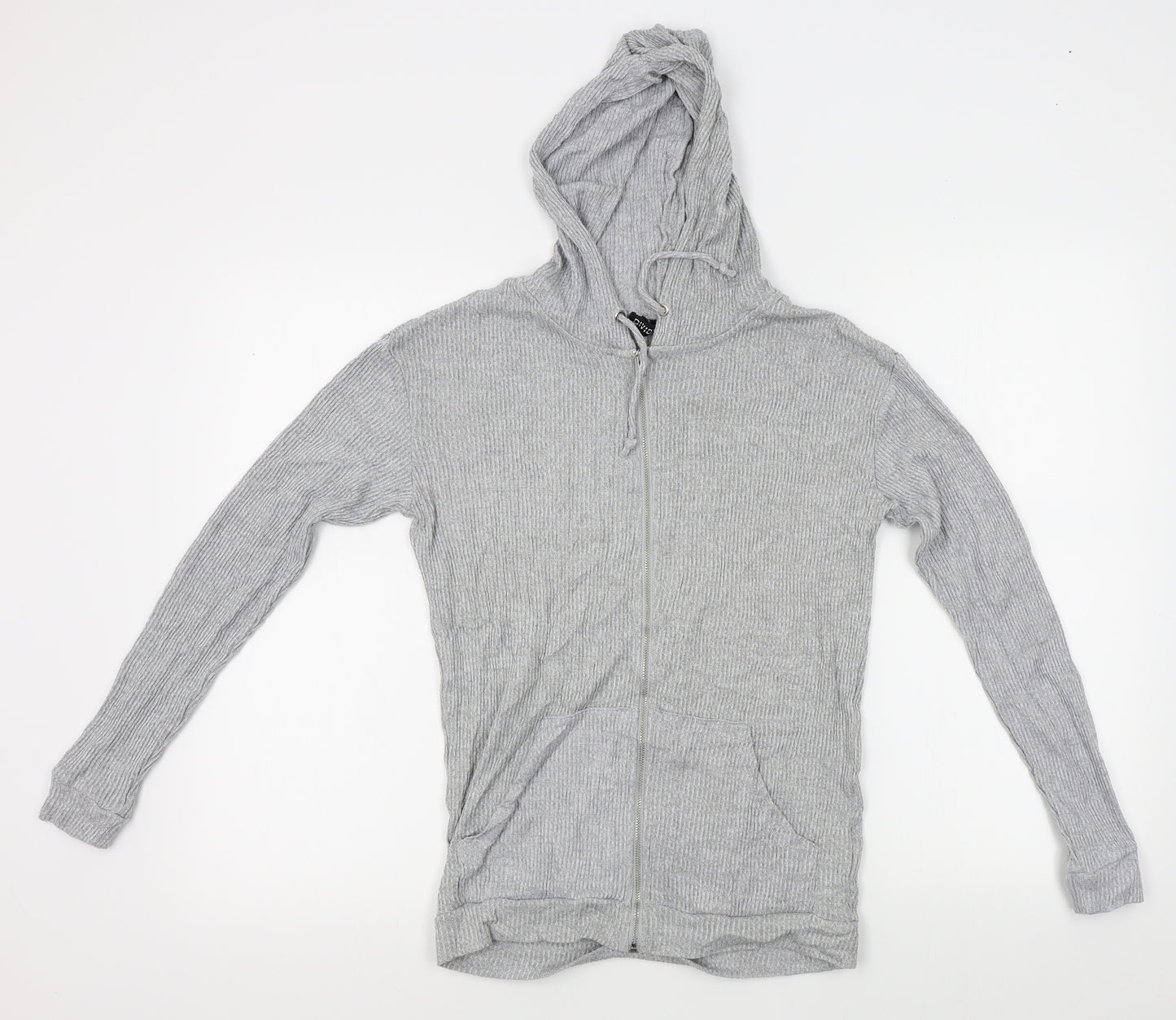 H&M Mens Grey   Full Zip Hoodie Size XS