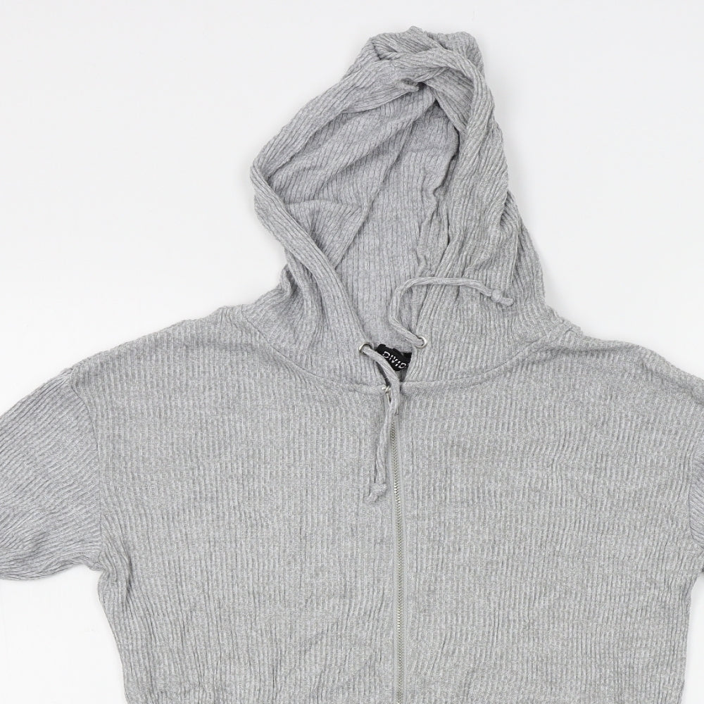 H&M Mens Grey   Full Zip Hoodie Size XS
