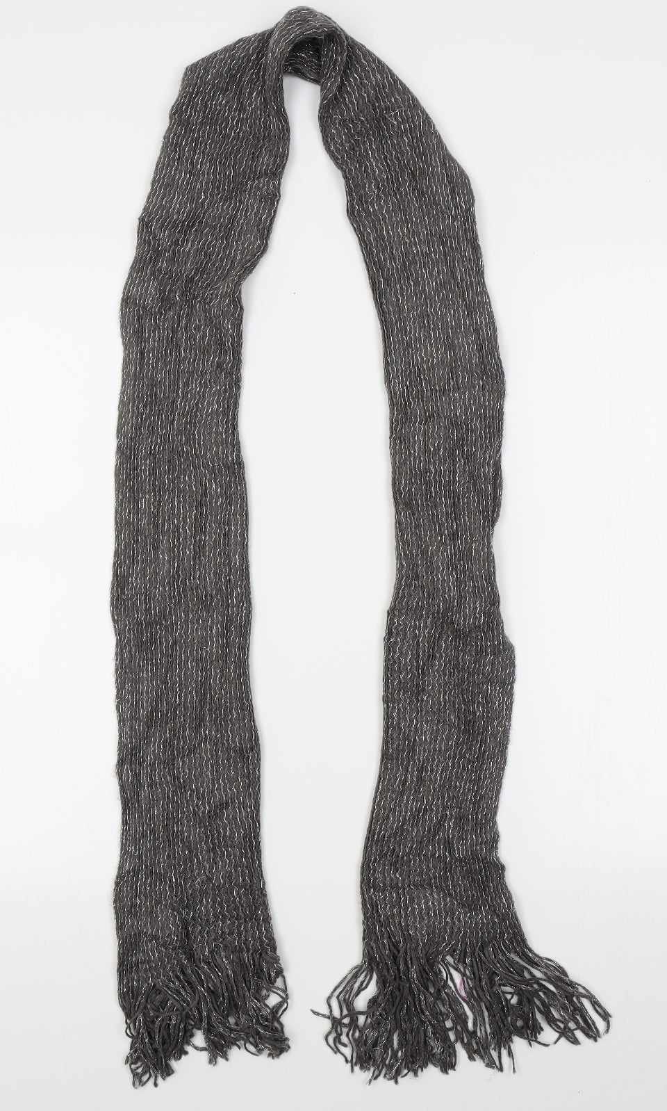 Preworn Womens Silver    Scarf