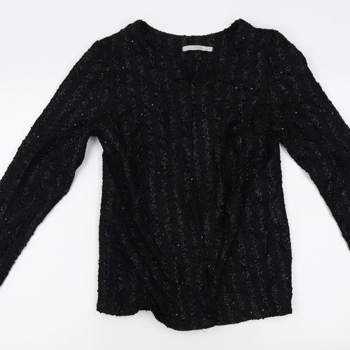 George Womens Black   Cardigan Jumper Size 12
