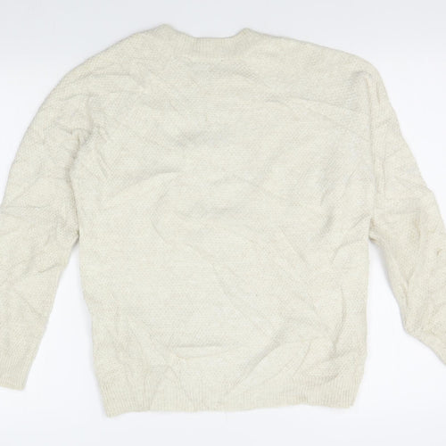 Dorothy Perkins Womens Beige   Pullover Jumper Size 10