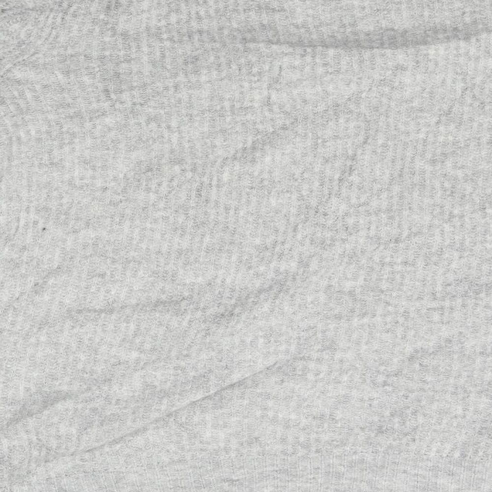 Acrylic Womens Grey   Pullover Jumper Size 20