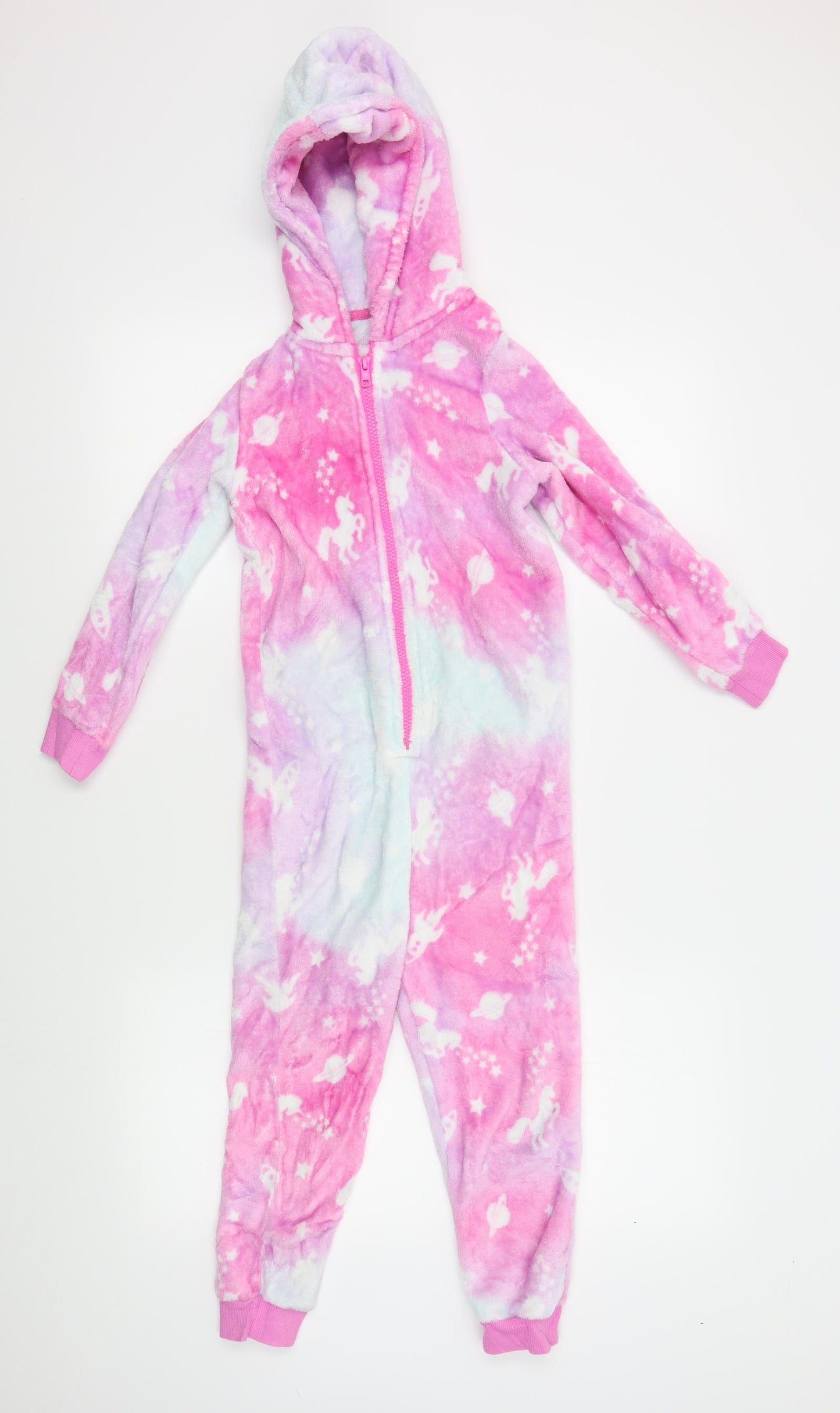 Matalan Girls Pink    One Piece Size 7 Years
