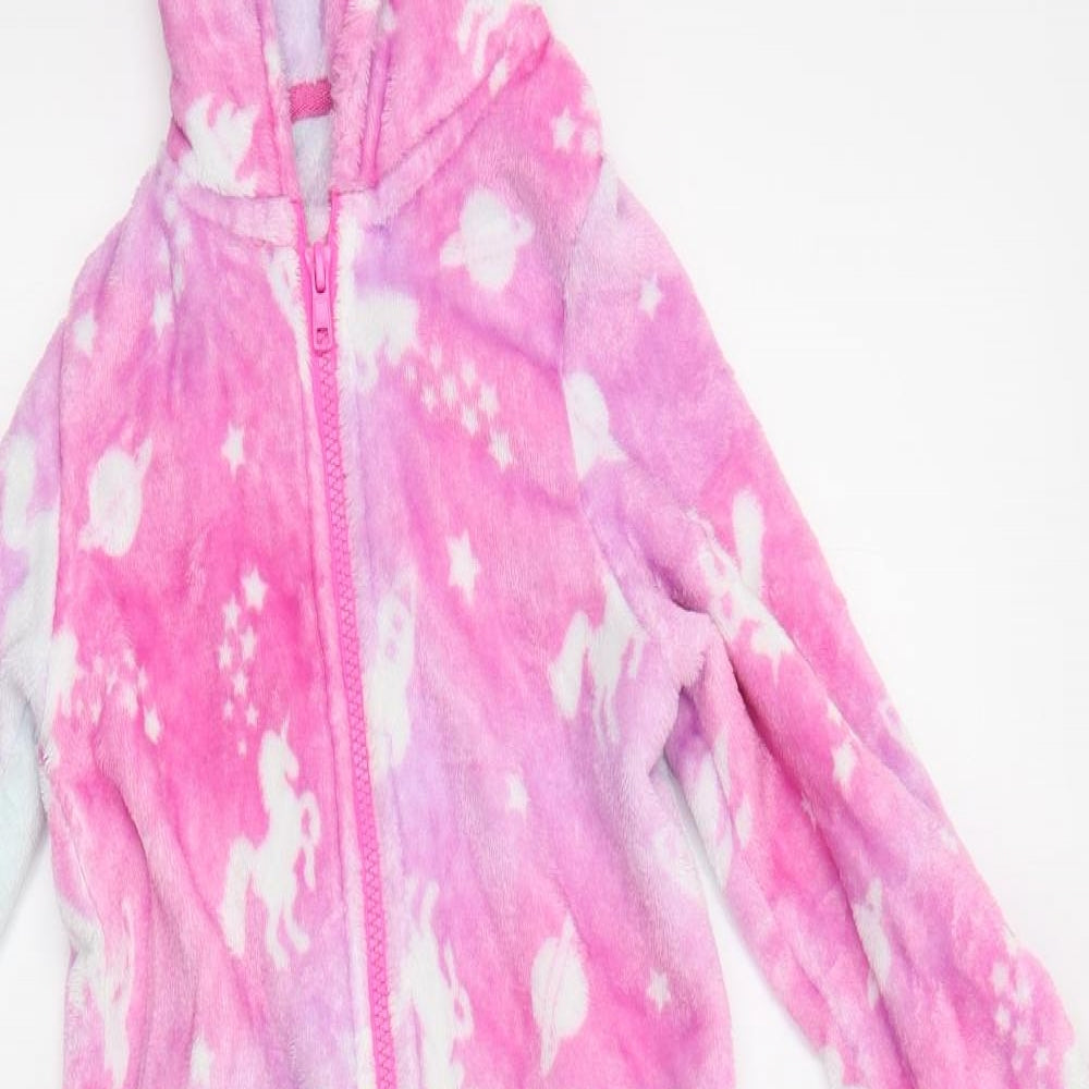 Matalan Girls Pink    One Piece Size 7 Years