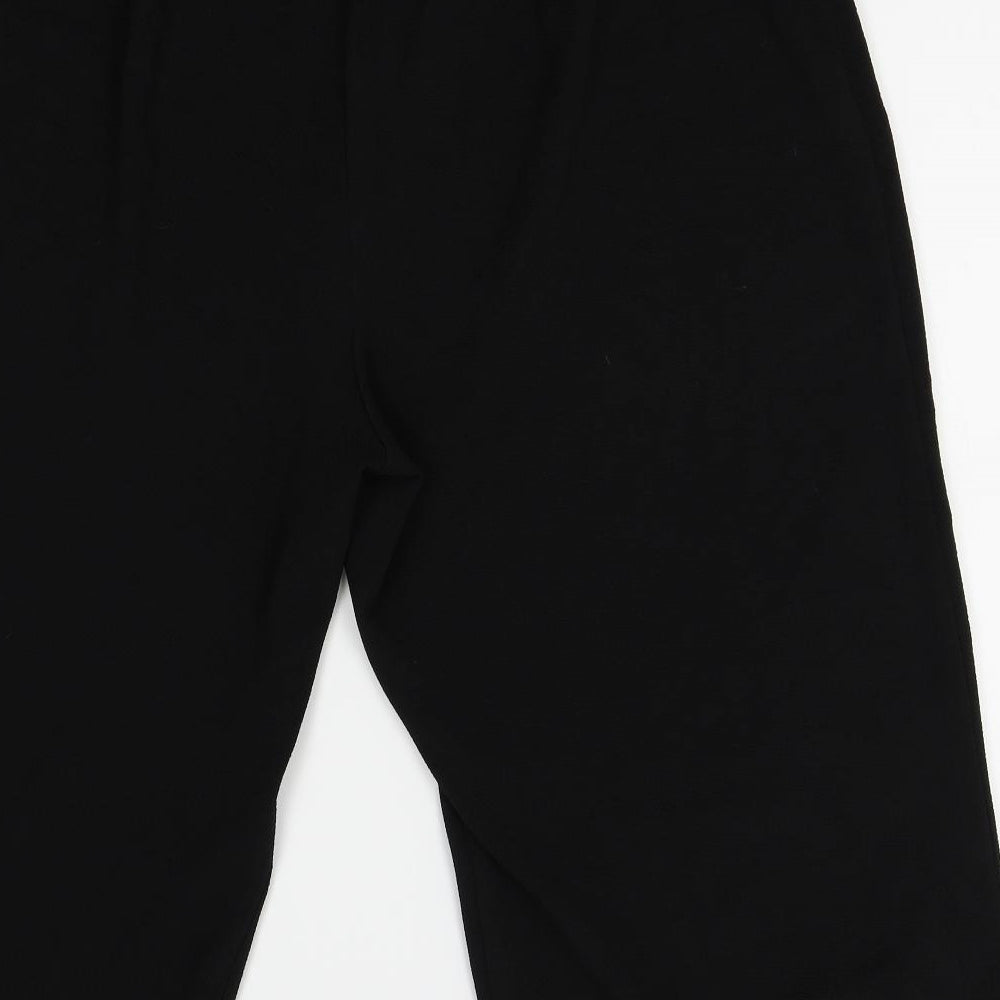 George Womens Black   Cropped Trousers Size 18