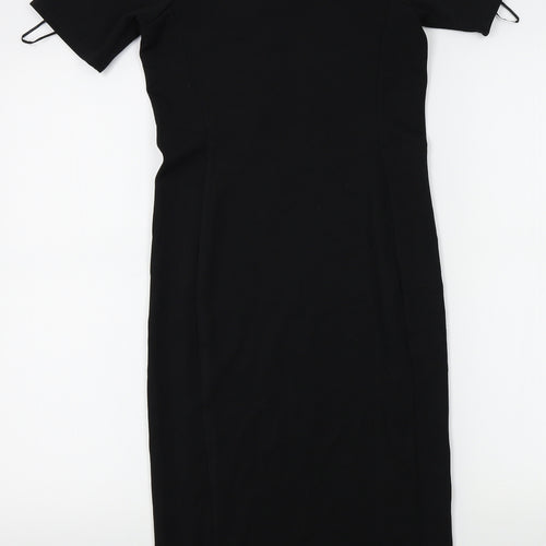 Papaya Womens Black   Bodycon  Size 8