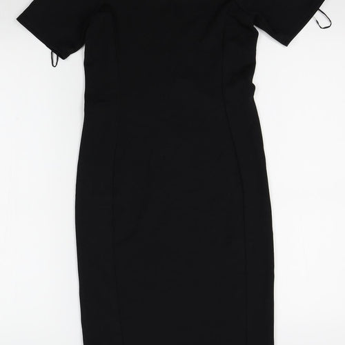 Papaya Womens Black   Bodycon  Size 8