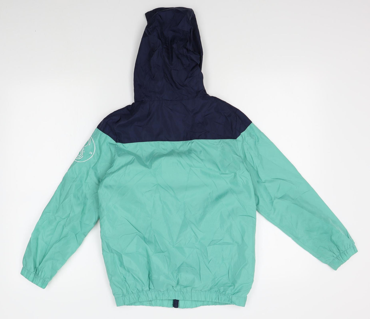 F&F Boys Green   Rain Coat Coat Size 9-10 Years