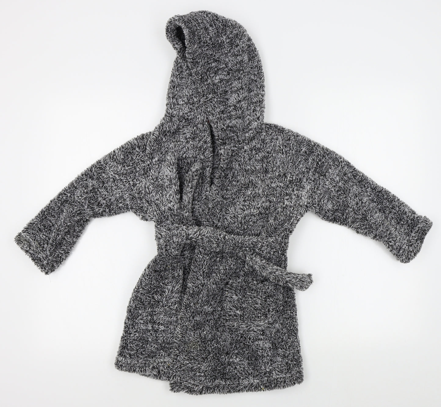 Matalan Girls Grey    Robe Size 6 Years