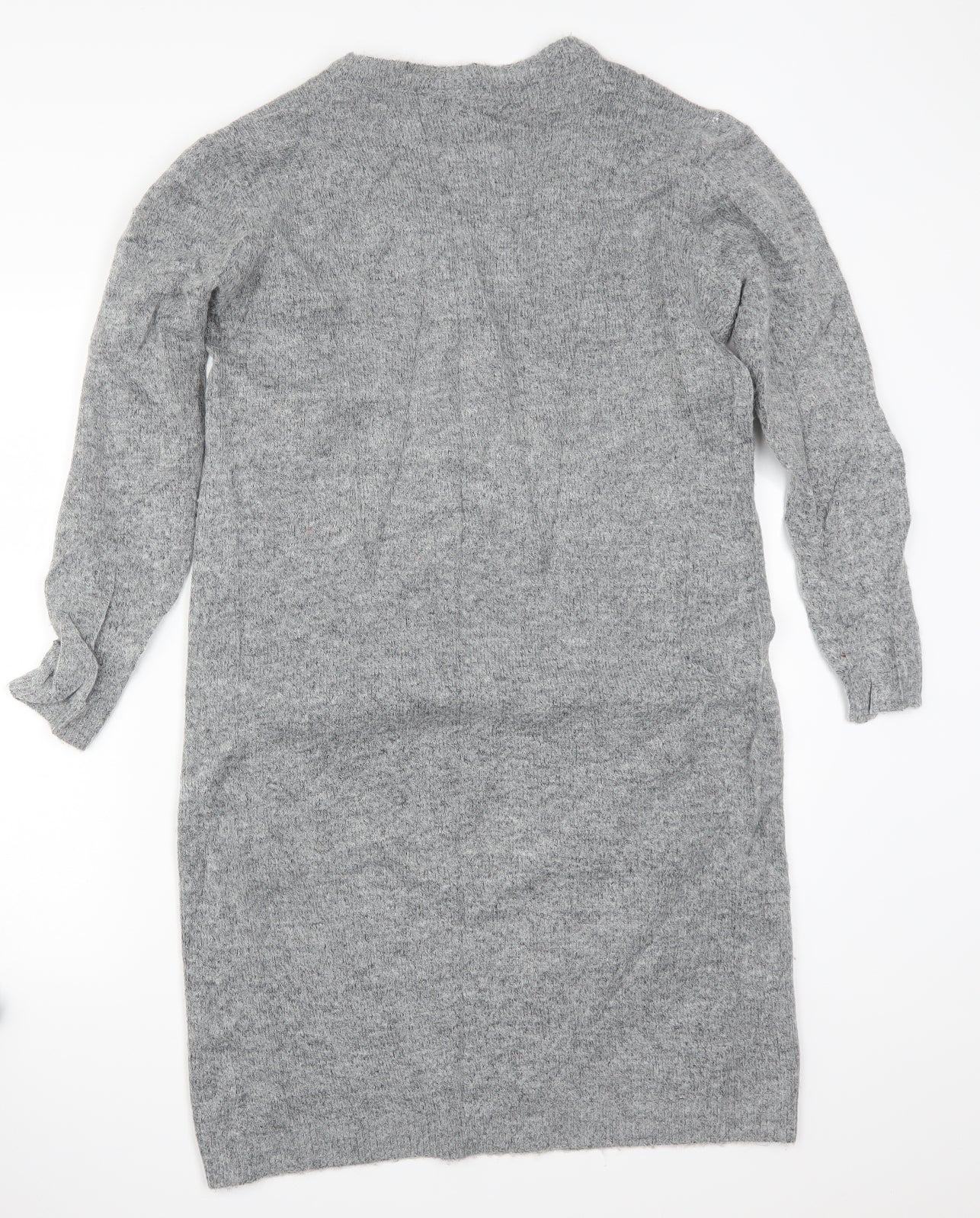 Fransa Womens Grey   Jumper Dress  Size S