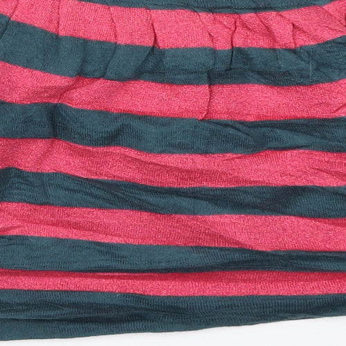 ilovegorgeous Girls Pink Striped  Skater Skirt Size 10-11 Years