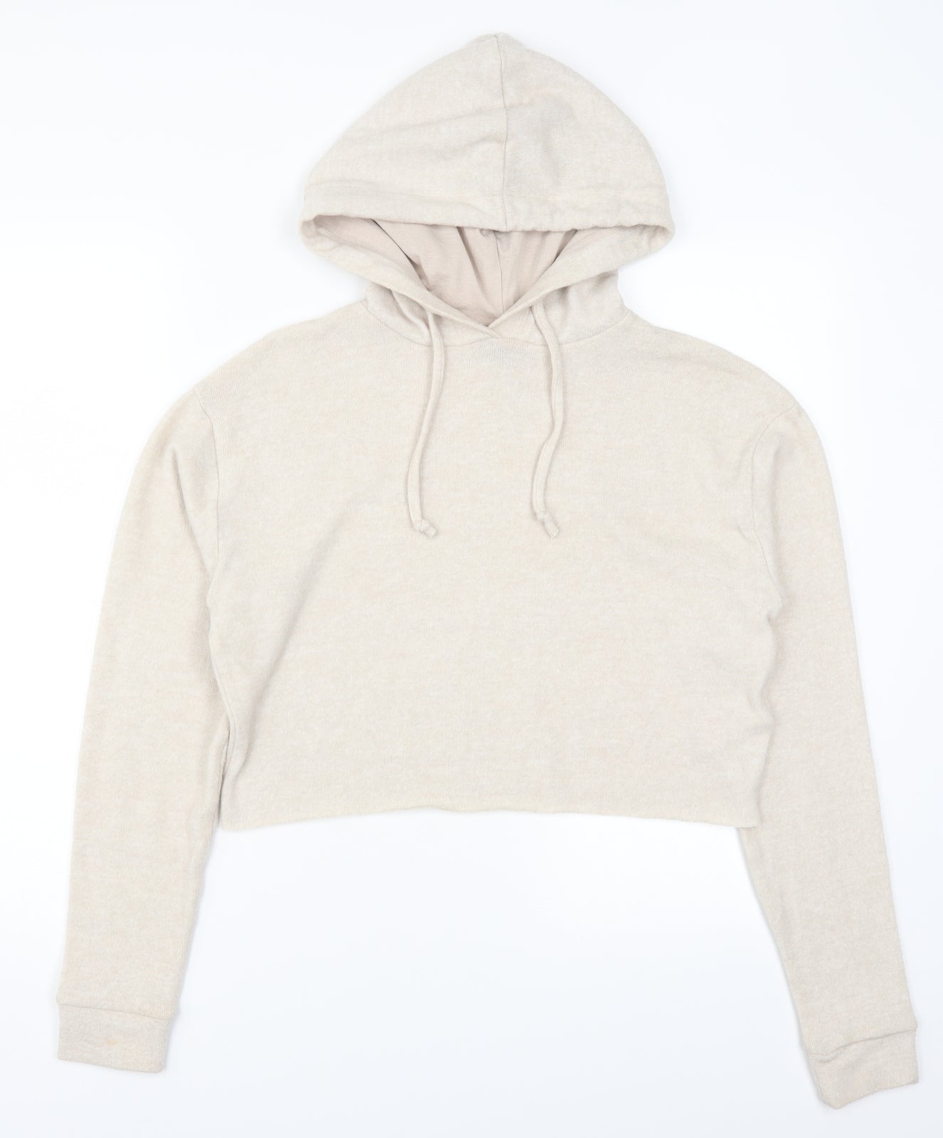 Topshop Womens Beige   Pullover Hoodie Size 6