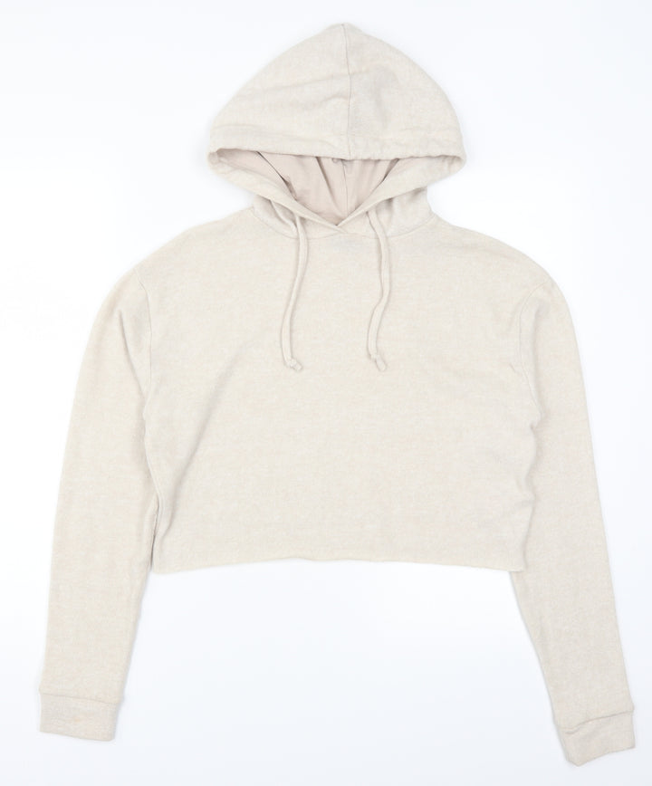 Topshop Womens Beige   Pullover Hoodie Size 6