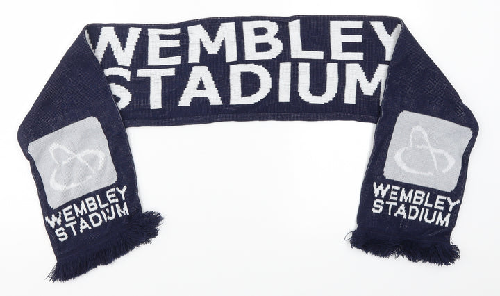 Preworn Mens Blue Rectangle Scarf Scarf One Size - Wembley Stadium