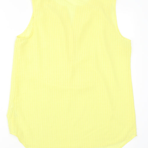 BHS Womens Yellow   Basic Tank Size 14