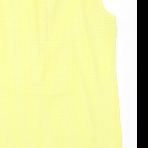 BHS Womens Yellow   Basic Tank Size 14