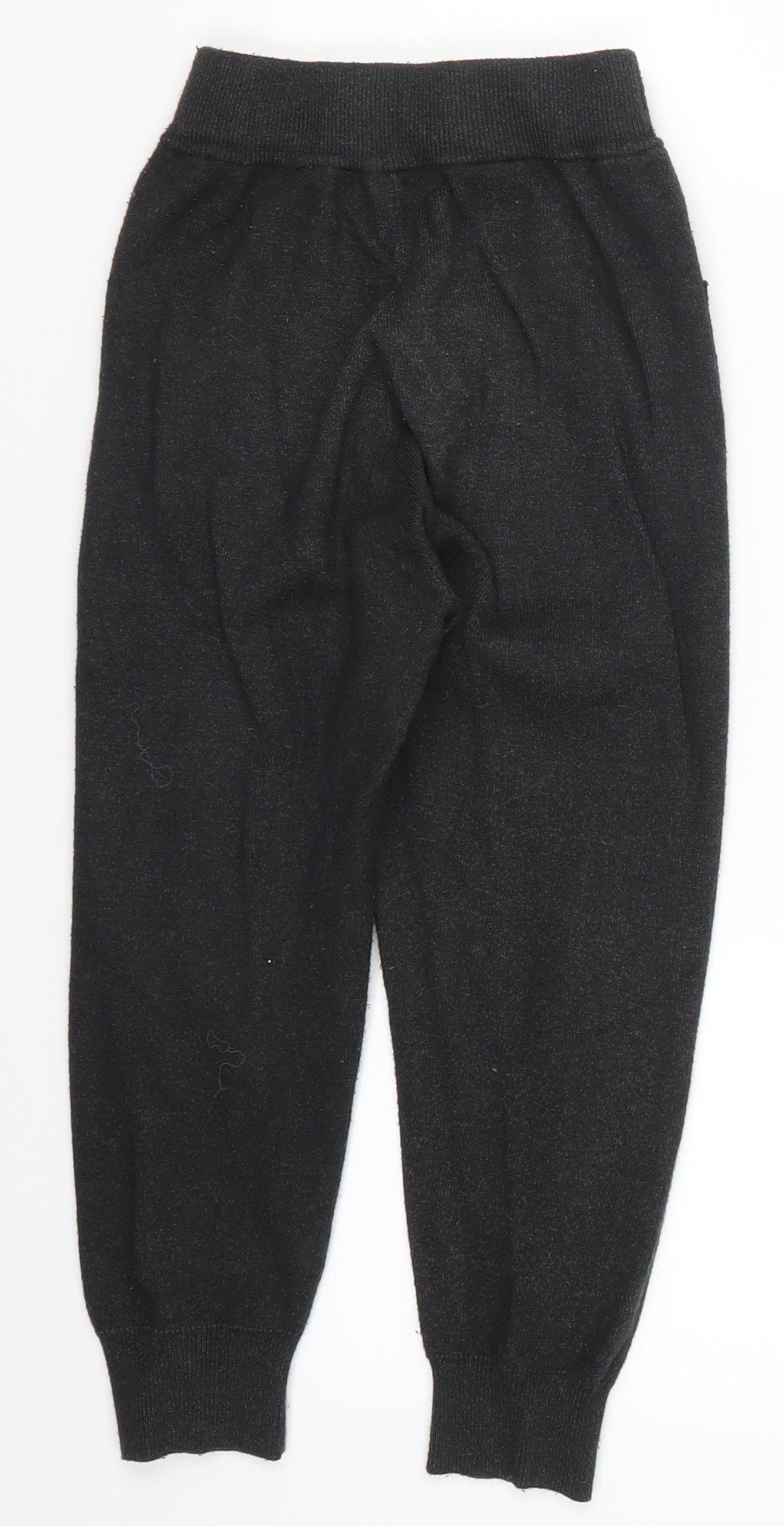 Zara Girls Grey   Cropped Trousers Size 8 Years