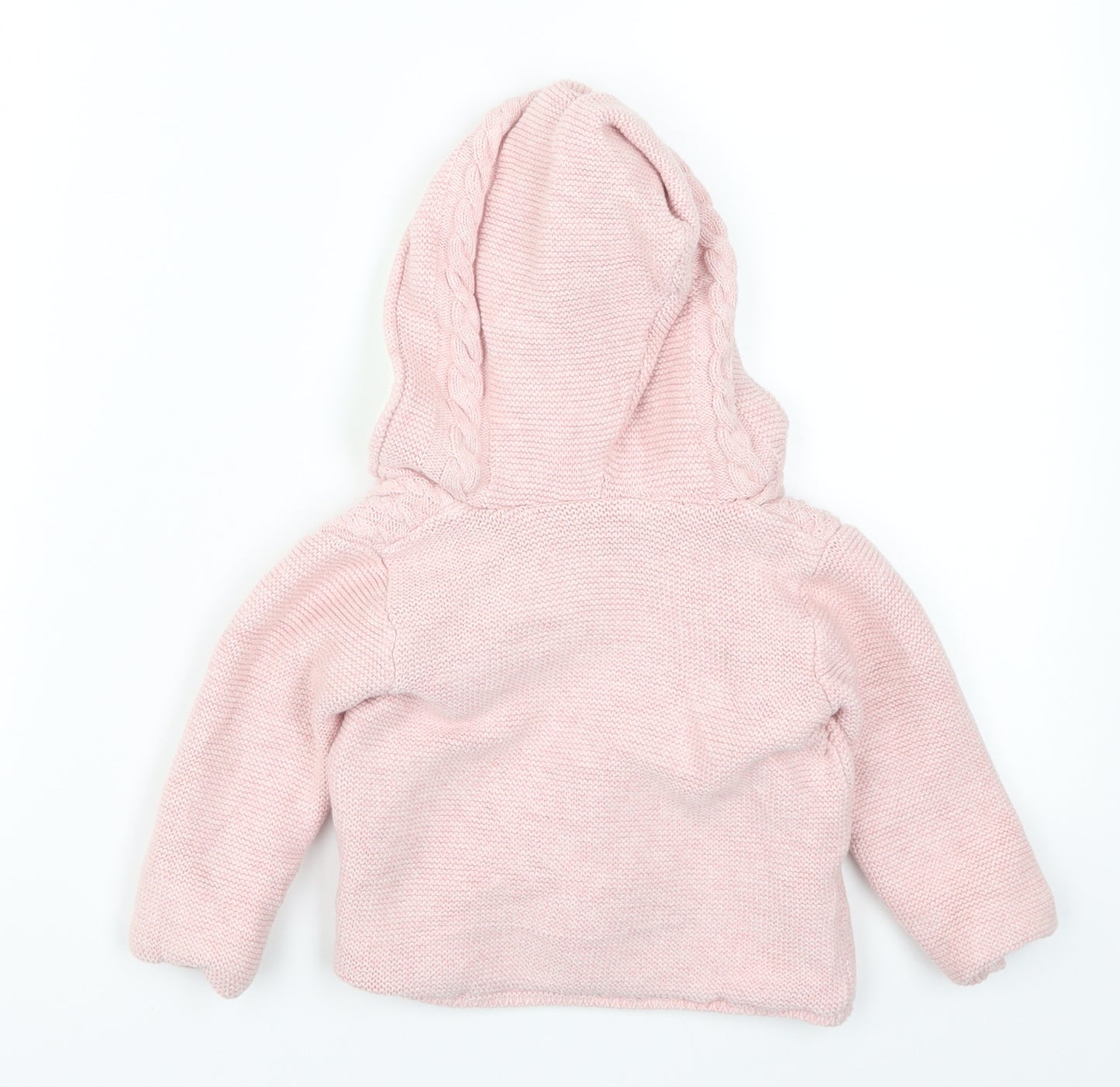 TU Girls Pink   Cardigan Jumper Size 9-12 Months