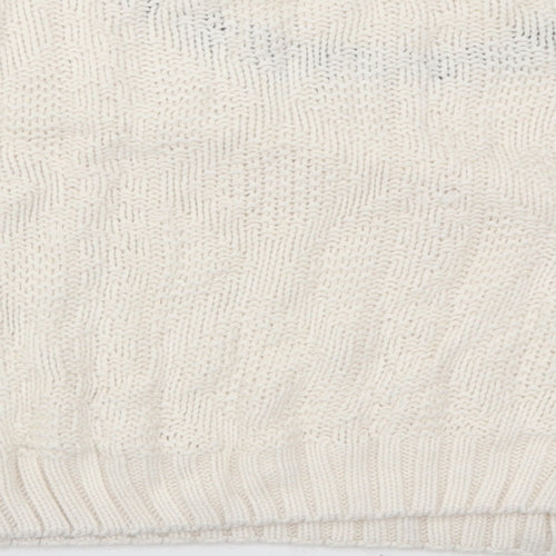 Primark Womens Ivory   Pullover Jumper Size 4