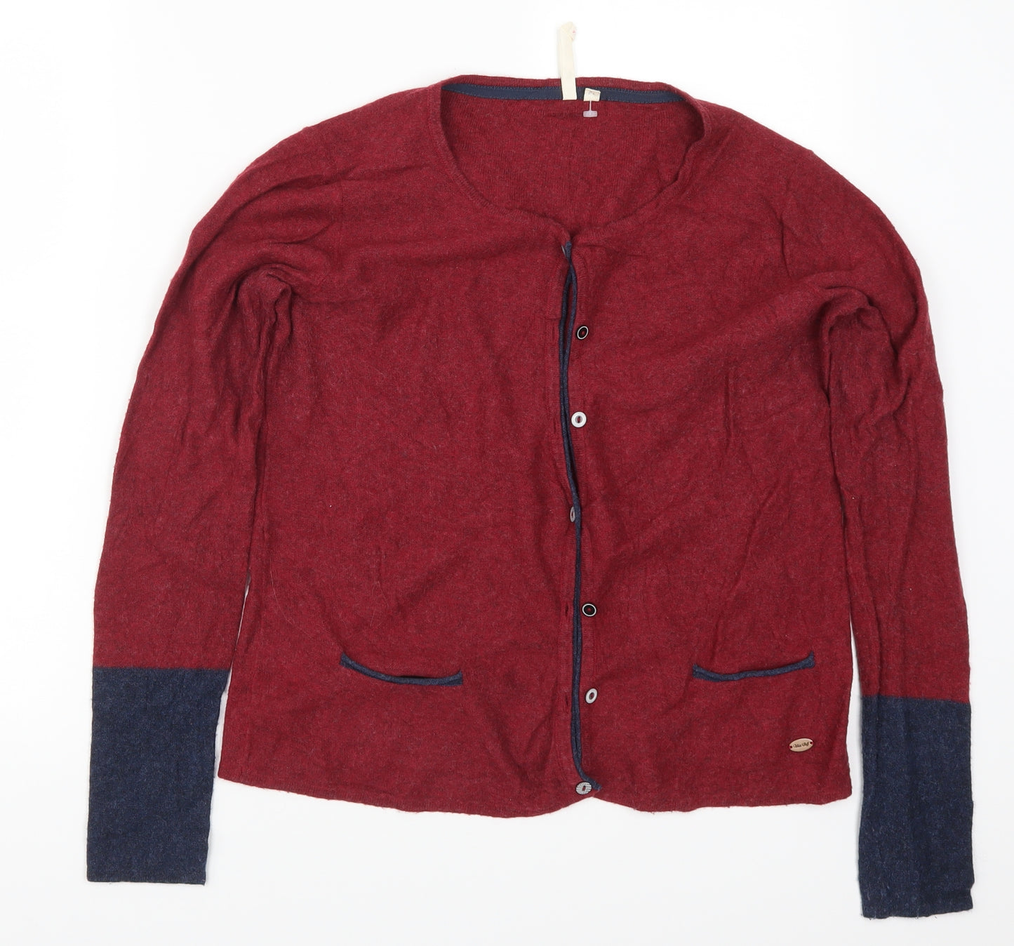 White Stuff Womens Red   Cardigan Jumper Size 12