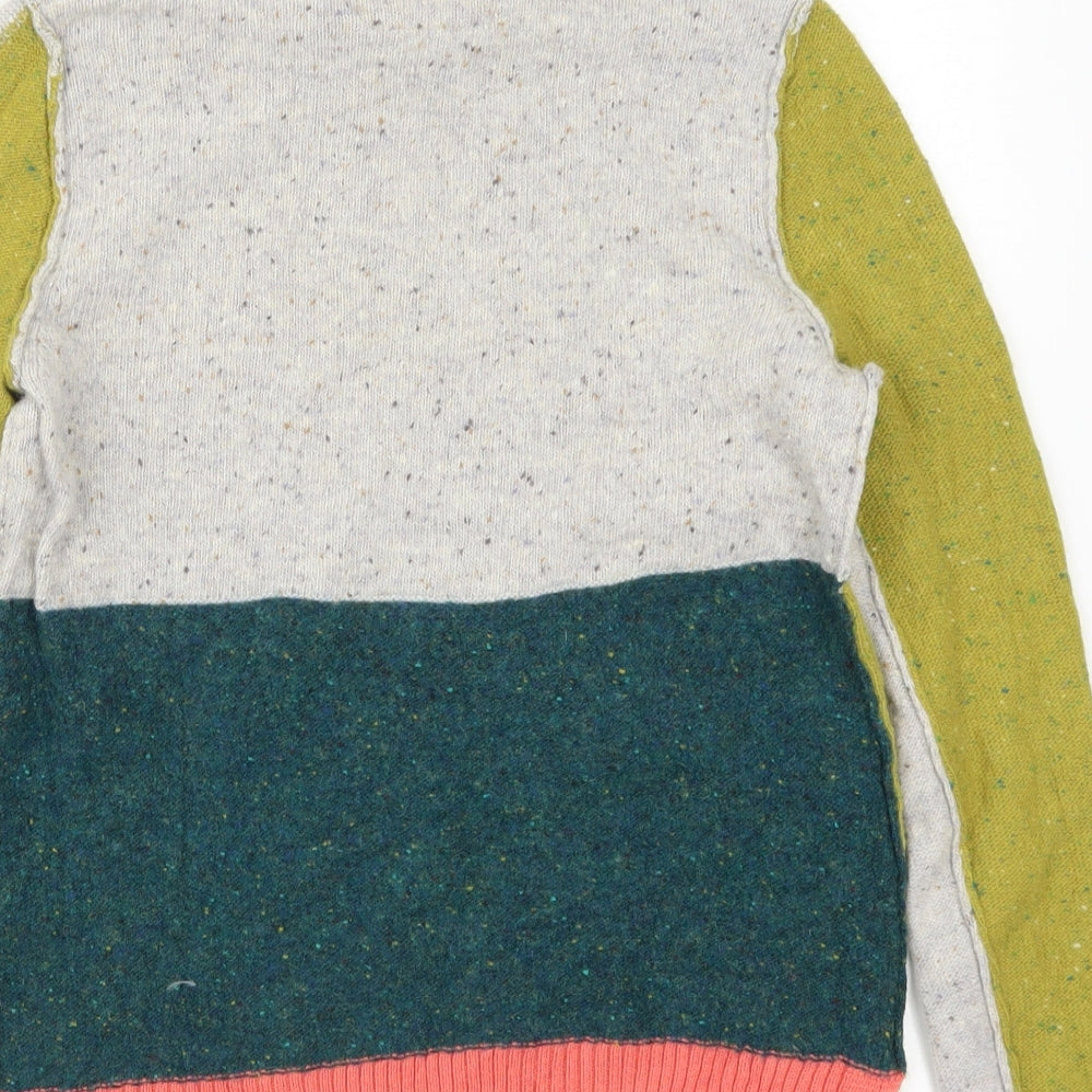White Stuff Womens Multicoloured  Knit Pullover Jumper Size 10  - Colour Block