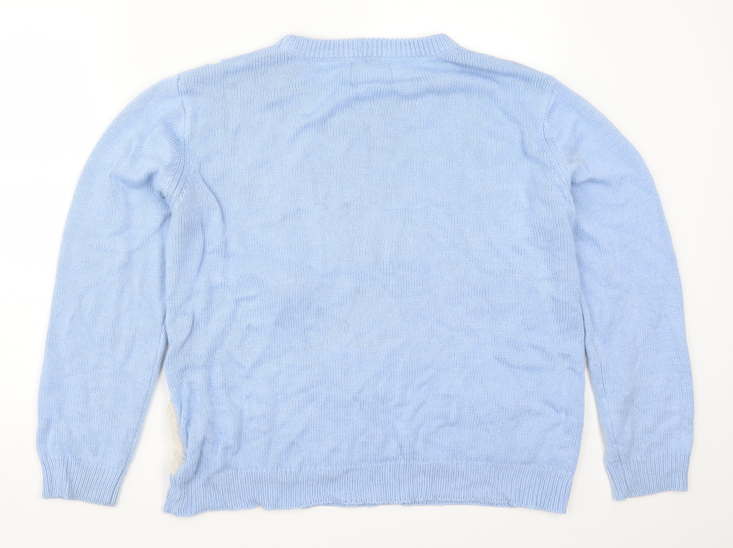 Atmosphere Mens Blue   Pullover Jumper Size M  - Christmas Penguin