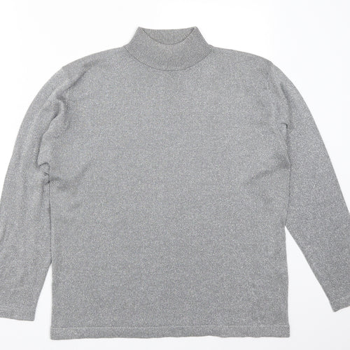 Gerry Weber Womens Silver   Pullover Jumper Size 12