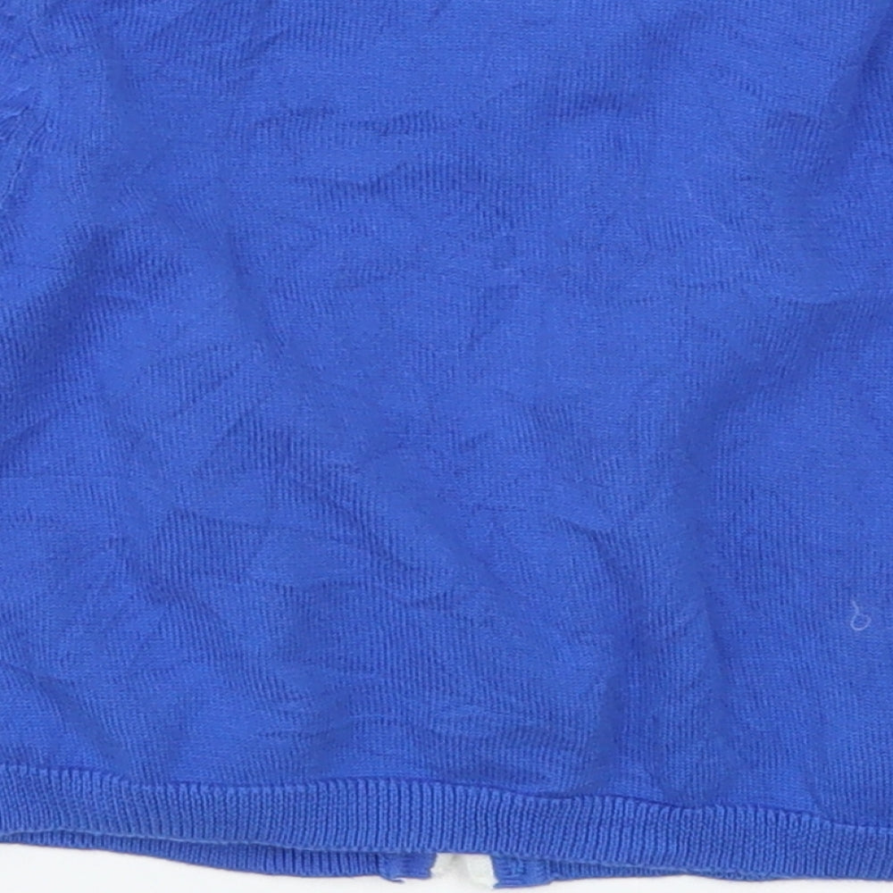 Marks and Spencer Girls Blue   Cardigan Jumper Size 4-5 Years