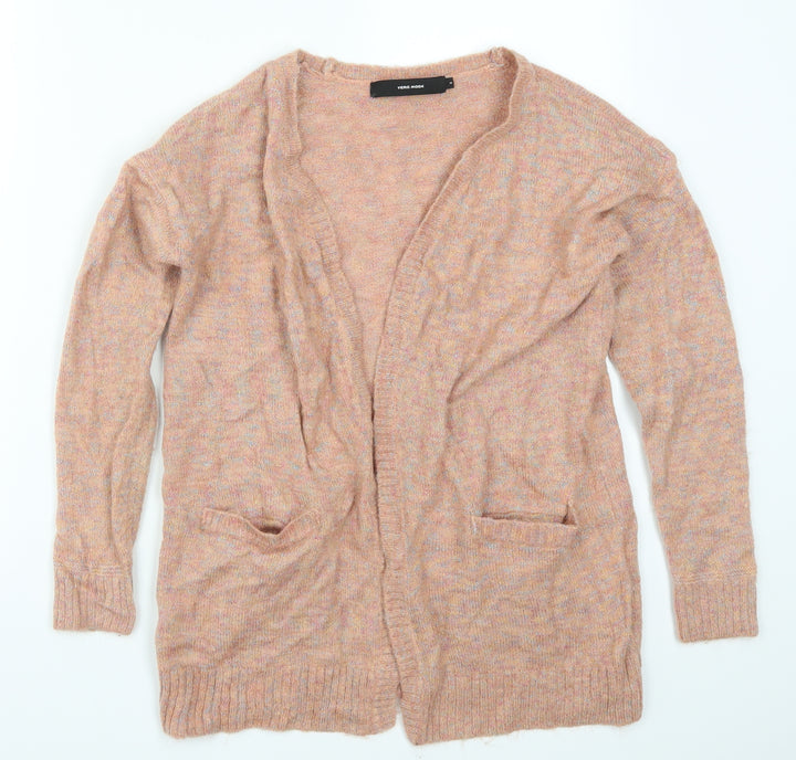 VERO MODA Womens Pink   Cardigan Jumper Size M