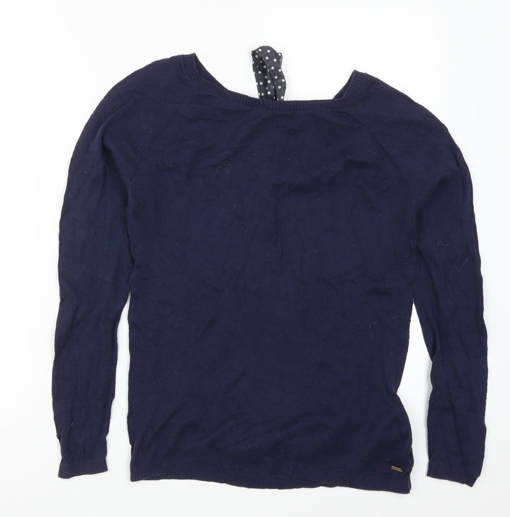 Springfield Womens Blue Pullover Jumper Size S