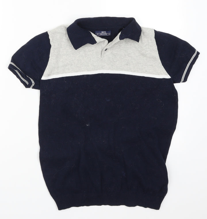 Matalan Boys Blue   Basic Polo Size 12 Years