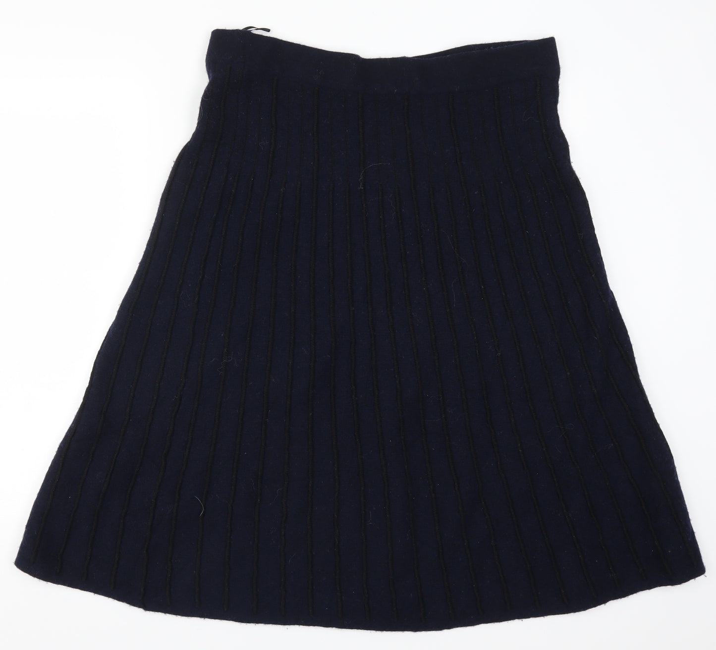 Marks and Spencer Womens Blue Striped  A-Line Skirt Size 20