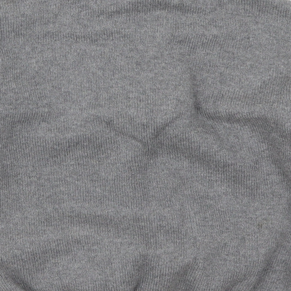 Gymboree Boys Grey Geometric  Full Zip Jumper Size 5-6 Years