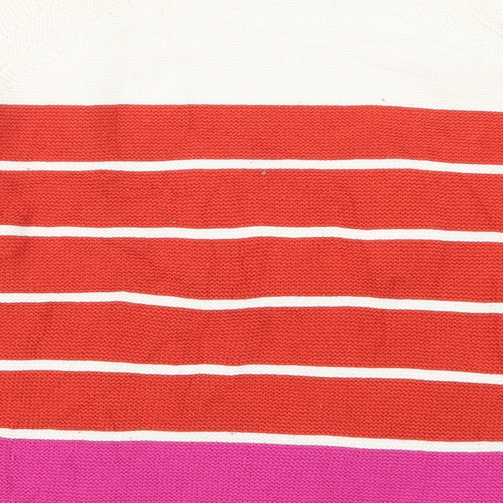 NEXT Womens Multicoloured Striped  Pullover Jumper Size 14