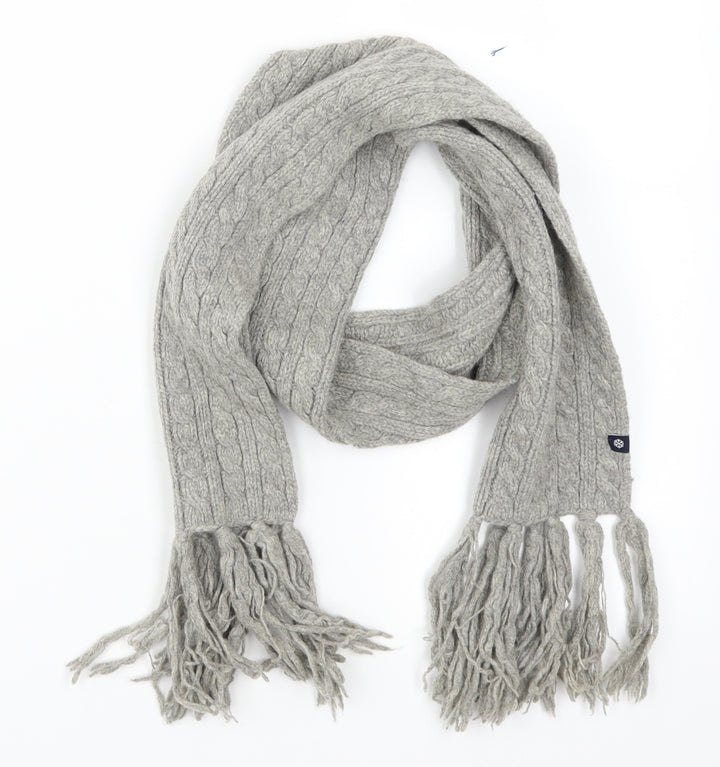 Gap Mens Grey Rectangle Scarf Scarf One Size