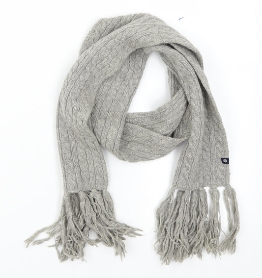 Front view of Gap men’s grey rectangle scarf scarf one size
