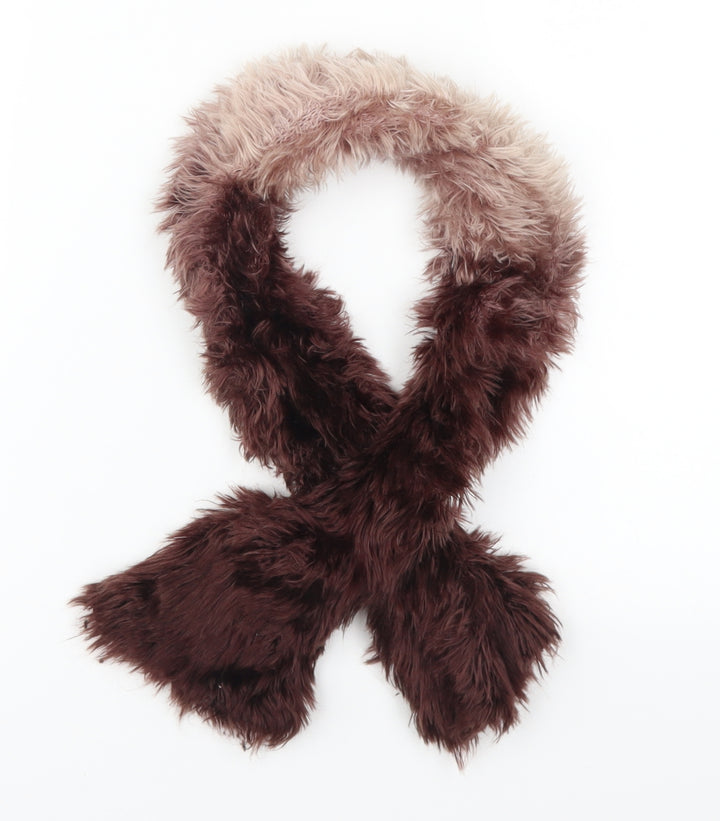 Preworn Womens Brown    Scarf   - Ombre