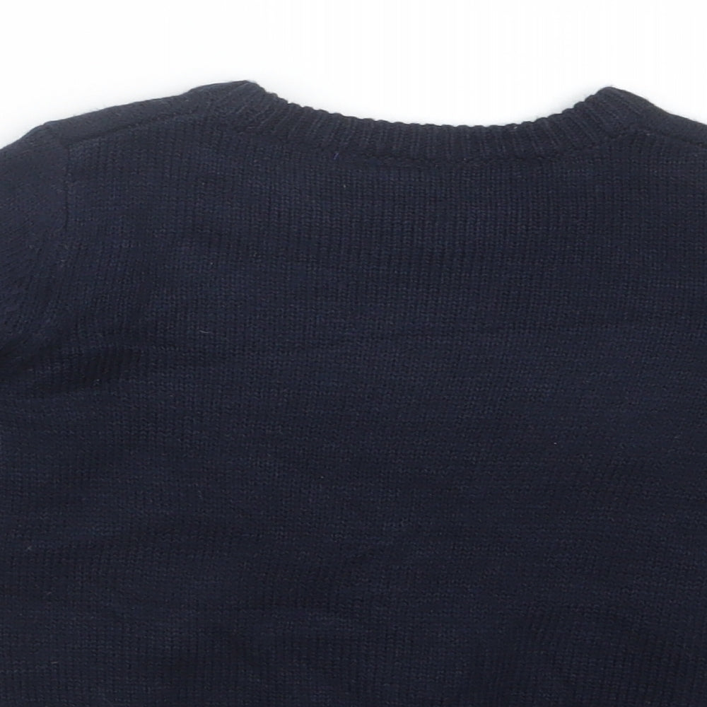 Primark Girls Blue  Knit Pullover Jumper Size 18-24 Months  - Frozen
