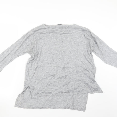 George Womens Grey  Knit Pullover Jumper Size 12