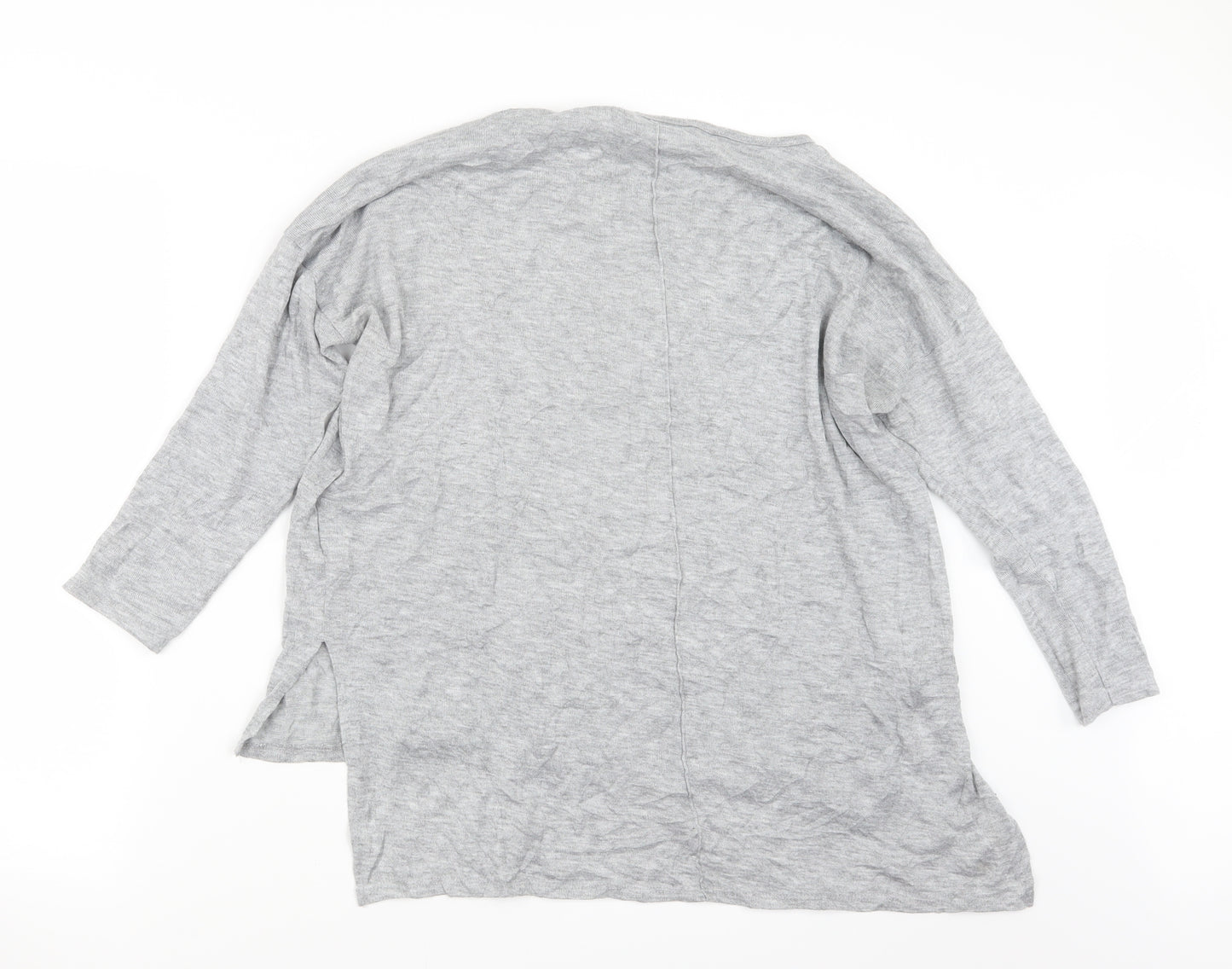 George Womens Grey  Knit Pullover Jumper Size 12