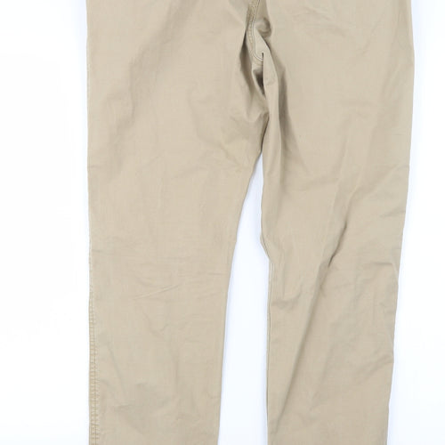 H&M Mens Beige   Chino Trousers Size 34 in L31 in