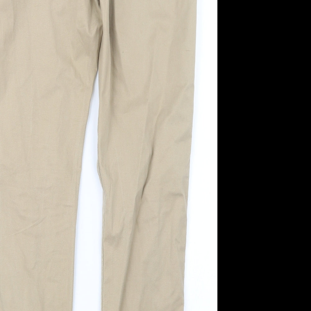 H&M Mens Beige   Chino Trousers Size 34 in L31 in