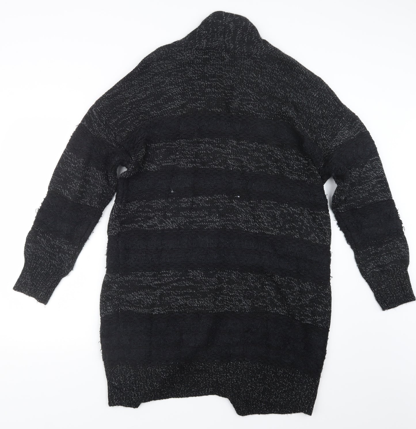 NEXT Womens Black  Knit Cardigan Jumper Size 14